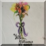 P20. Vintage Ellen Williams by Ganz wall plate. 5.25” x 5.75” - $18 